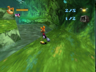 Rayman 2 - The Great Escape (USA) (En,Fr,De,Es,It) In game screenshot